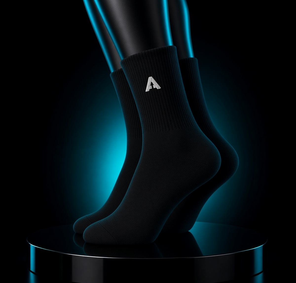 AUTHEO Embroidered Socks